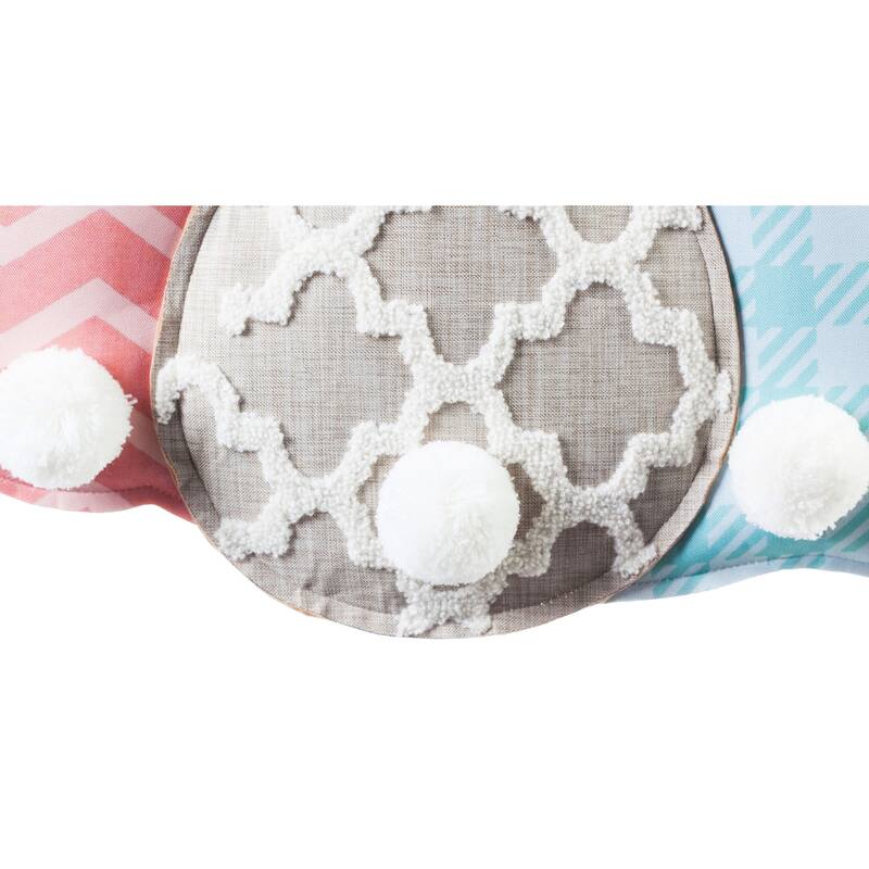 Pattern Bunny Trio Door Decor