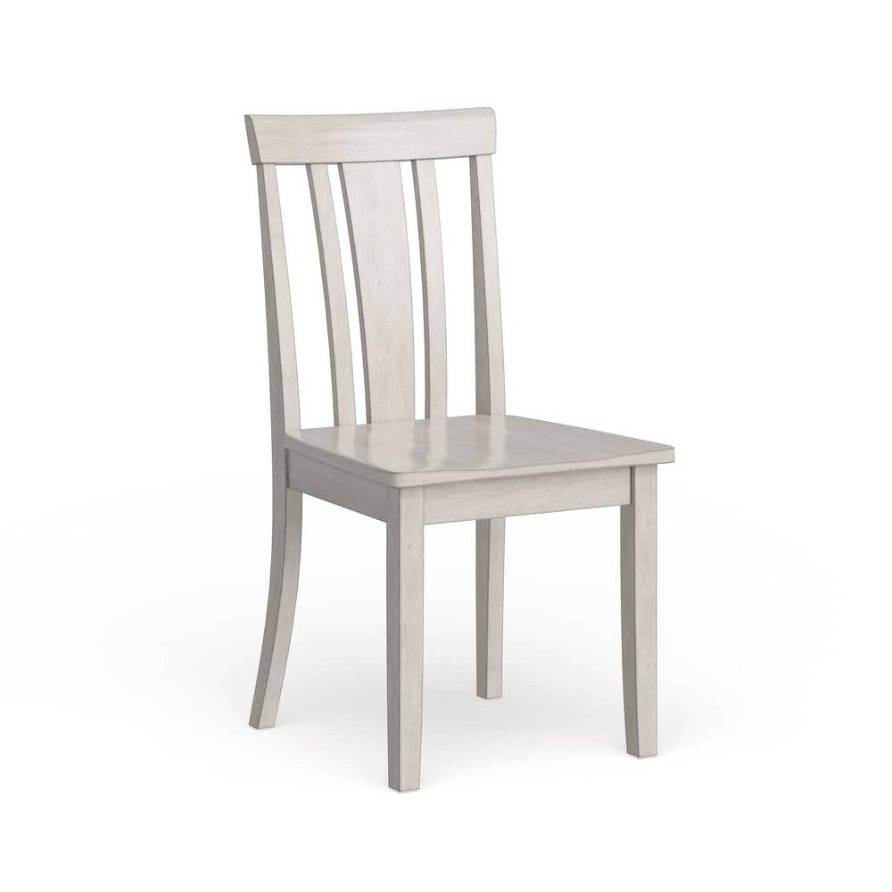 Wilmington II Slat Back Wood Dining Side Chairs by iNSPIRE Q Classic (Set of 2)