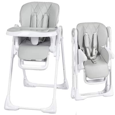 Multifunctional Foldable Infant High chairs with Adjustable Height and Recline for Babies & Toddlers