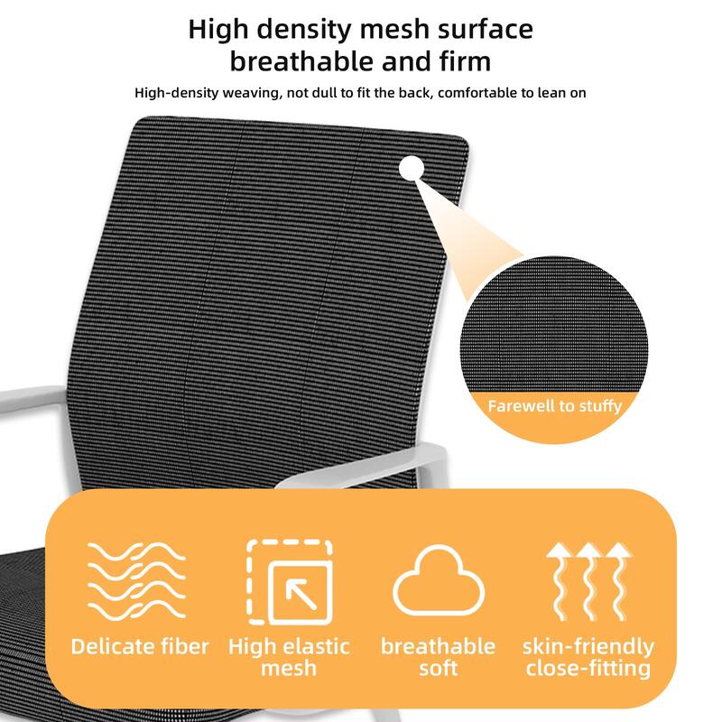 Minimalist Modern Office Chair - Metal Frame, Soft & Comfortable, Home & Office Use, Multiple Colors Available