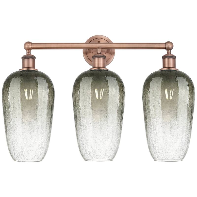 Innovations Lighting Endless Possibilities Edison - Brookhaven Flute - 3 Light 25" Bath Vanity Light