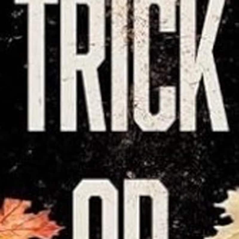 HomeRoots 42" Black Orange And White Solid Wood Trick or Treat Halloween Witch Garden Stake