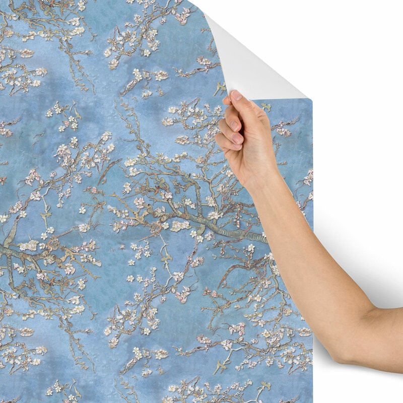 Floral Almond Blossom Voyage Removable Wallpaper - 24'' inch x 10'ft