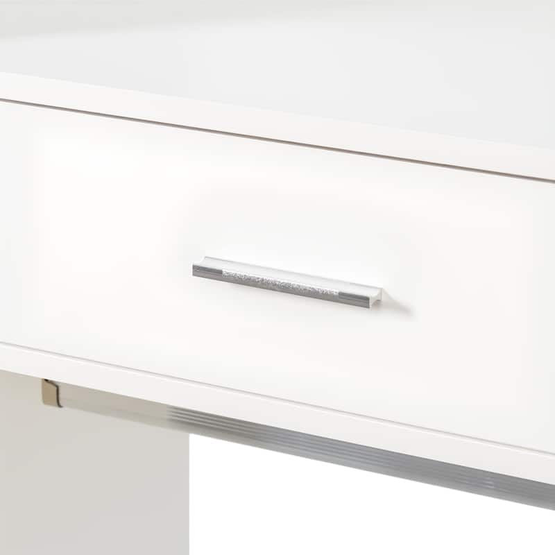 Freestanding Closet System with 6 Shelves,74.8"H Closet with 1 Wood Drawers,Wood Walk-in Closet with 2 Hanging Rod