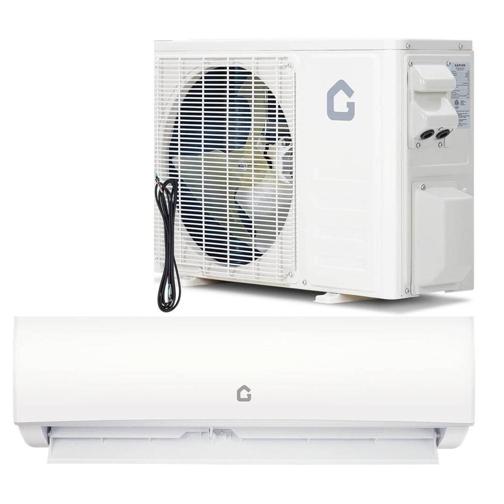 20 SEER2 9000 BTU Mini Split Air Conditioner for Rooms with Heating System - N/A
