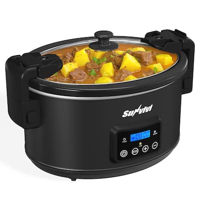 8.5 Quart Programmable Slow Cooker with Locking Lid