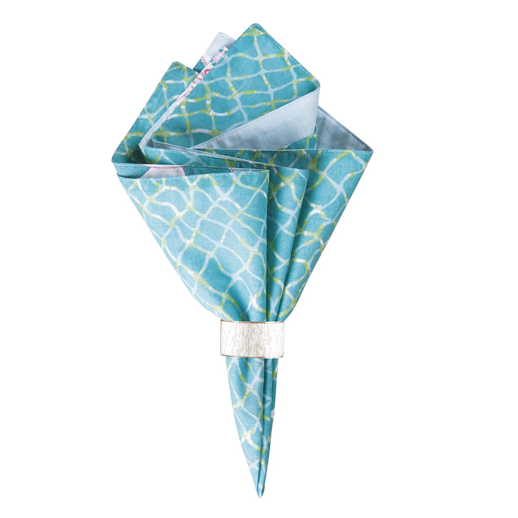 St. Kitts Cotton Reversible Napkin Set of 6 - Set of 6