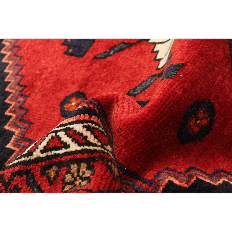 ECARPETGALLERY Hand-knotted Anadol Red Wool Rug - 3'5 x 6'3