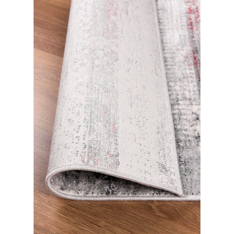 Christian Abstract Striped Area Rug