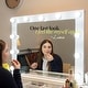 preview thumbnail 27 of 26, Boahaus Elara Extra-Large Vanity Desk with 11 Drawers – Smart LED Mirror & Speakers, Hollywood Lights, or Standard Mirror