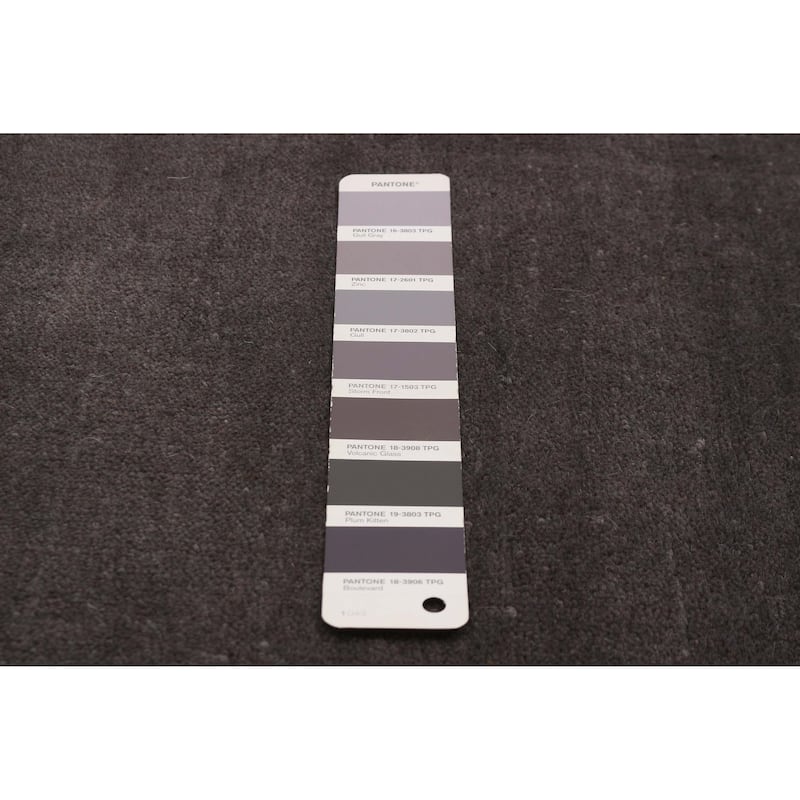 Kashkuli Gabbeh Grey Rug 3'10" x 3'10" - 3'10 x 3'10