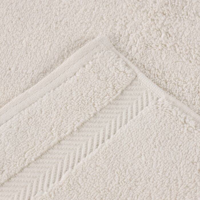 Superior Zero Twist Cotton Soft Absorbent Face Towel Washcloth Set of 12