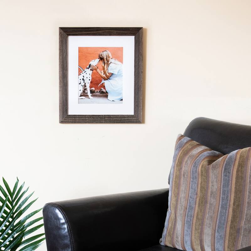 ArtToFrames Bosswood Rustic 14x24 Inch Picture Frame, 1.63 Inch Wood Poster Frame Available in Multiple Colors (SM-SC-14x24)