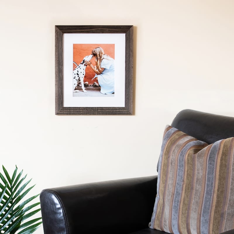 ArtToFrames Bosswood Rustic 27x39 Inch Picture Frame, 1.63 Inch Wood Poster Frame Available in Multiple Colors (SM-SC-27x39)
