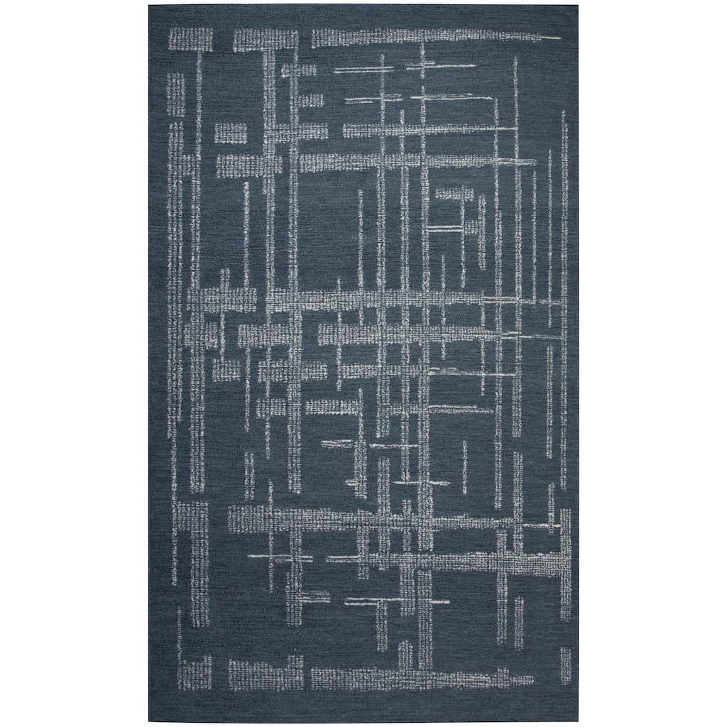 Alora Decor Weston Hand-tufted Lines Wool Rug