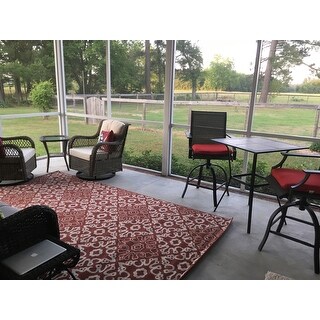 Havenside Home Coal Bay 2-piece Swivel Glider Chair Set