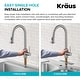 preview thumbnail 33 of 106, KRAUS Bolden 2-Function Single Handle Pulldown Kitchen Faucet