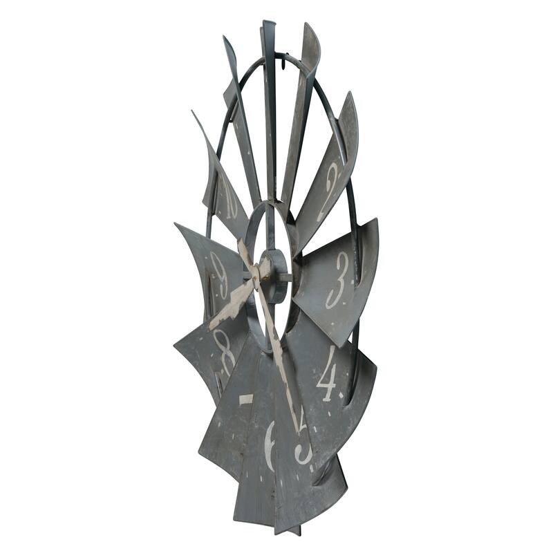 Howard Miller Windmill Metal Windmill Wall Clock