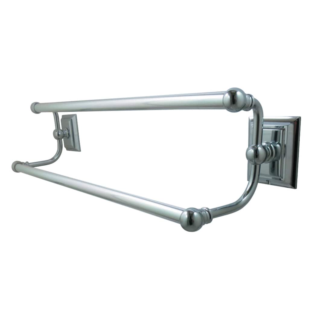 Kingston Brass Millennium 24-Inch Dual Towel Bar