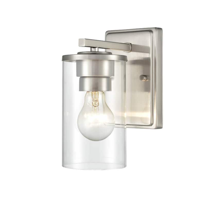 Millennium Lighting Verlana 1-Light Wall Sconce in Multiple Finishes with a Clear Glass Shade