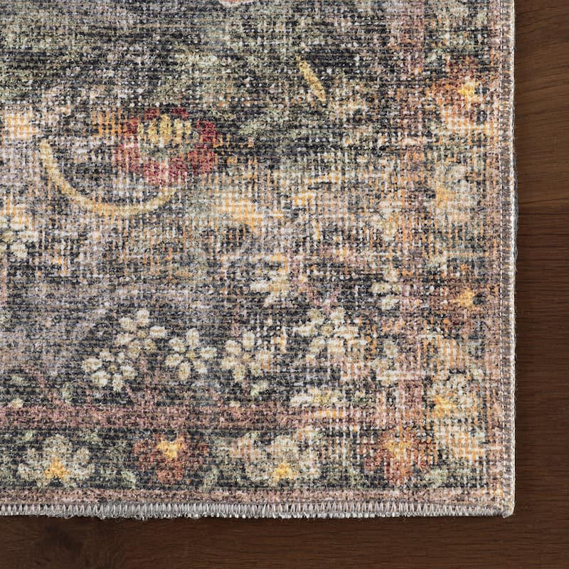 Nuloom Hillstone Collection Traditional Vintage Medallion Area Rug