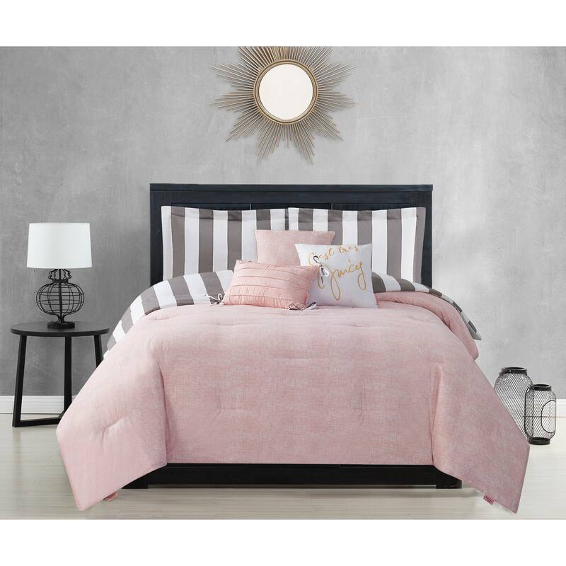 Juicy Reversible Cabana Stripe Bedding Set