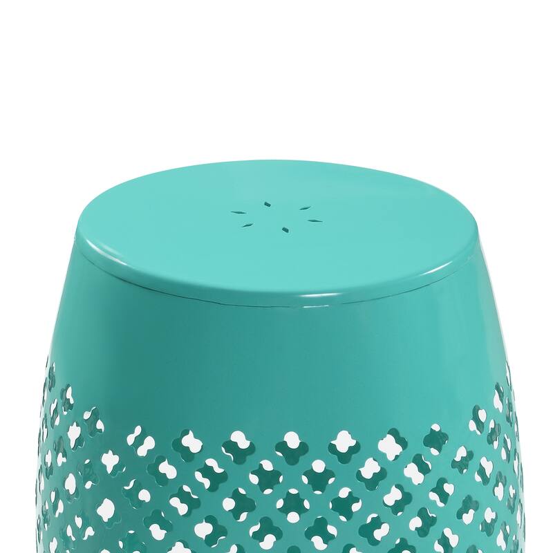 Outdoor Lace Cut Side Table