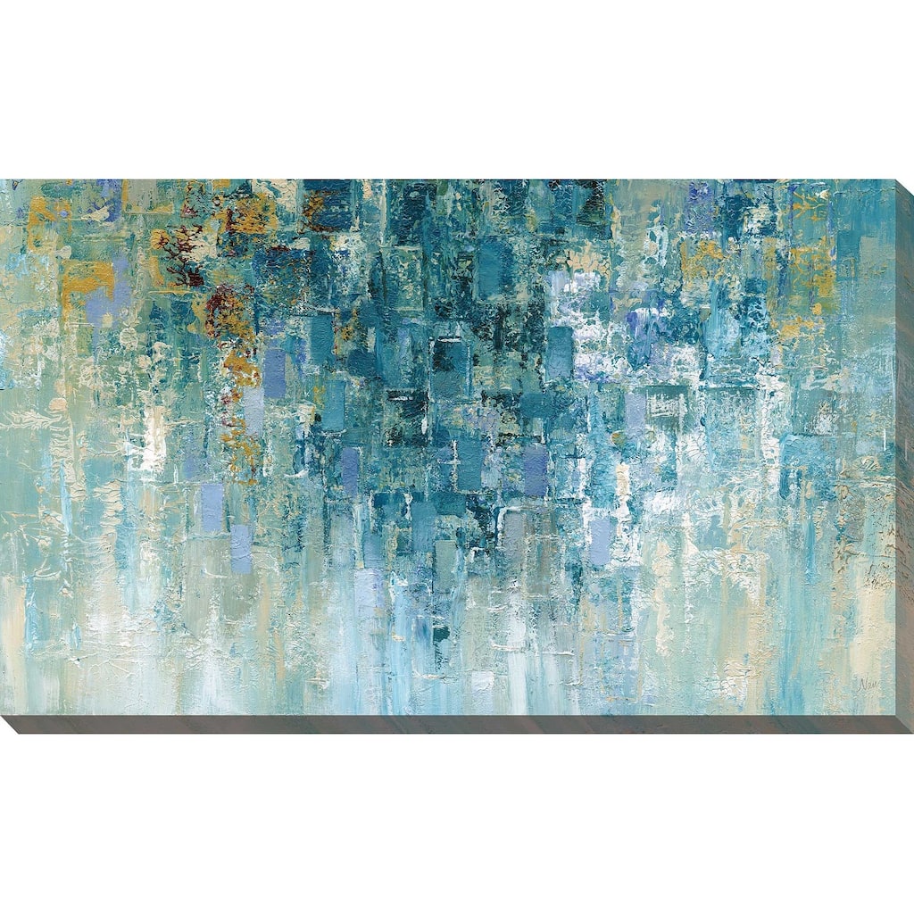 "I Love the Rain" by Nan Print on Canvas
