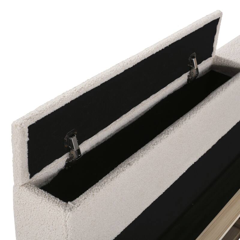 Sofa bed with storage arms, trundle bed and Bluetooth stereo