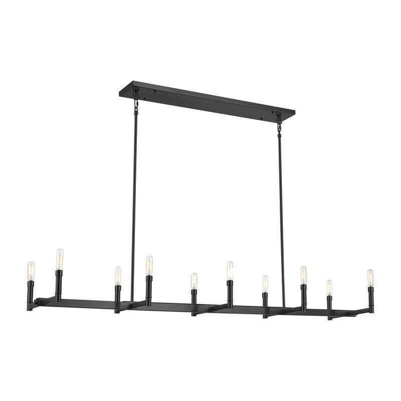 Daxley Chandelier Ceiling Light - Matte Black