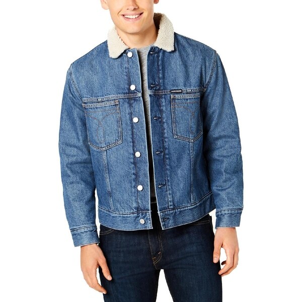 calvin klein denim jacket