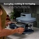 preview thumbnail 6 of 10, Ninja Crispi Pro 6-in-1 Countertop Glass Air Fryer