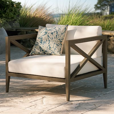 Northlake Outdoor Patio Teak Armchair