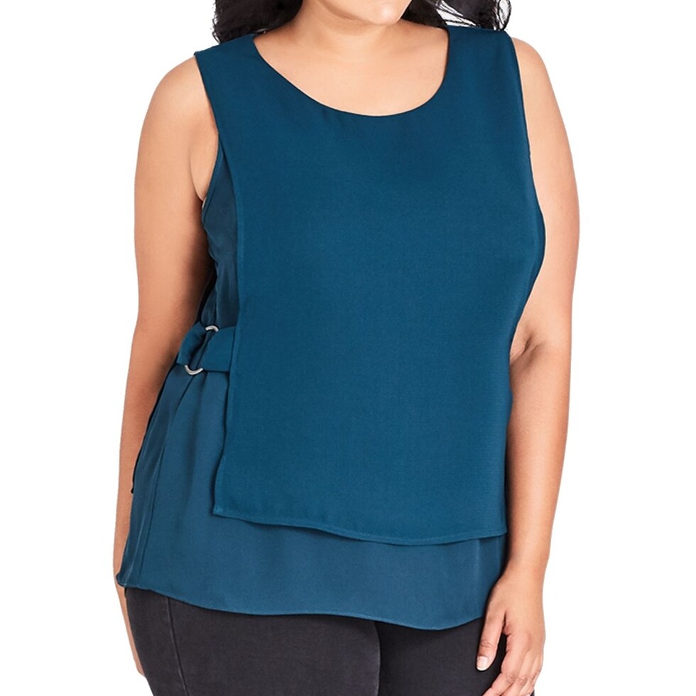 Blue City Chic Tops Find Great Women S Clothing Deals Shopping