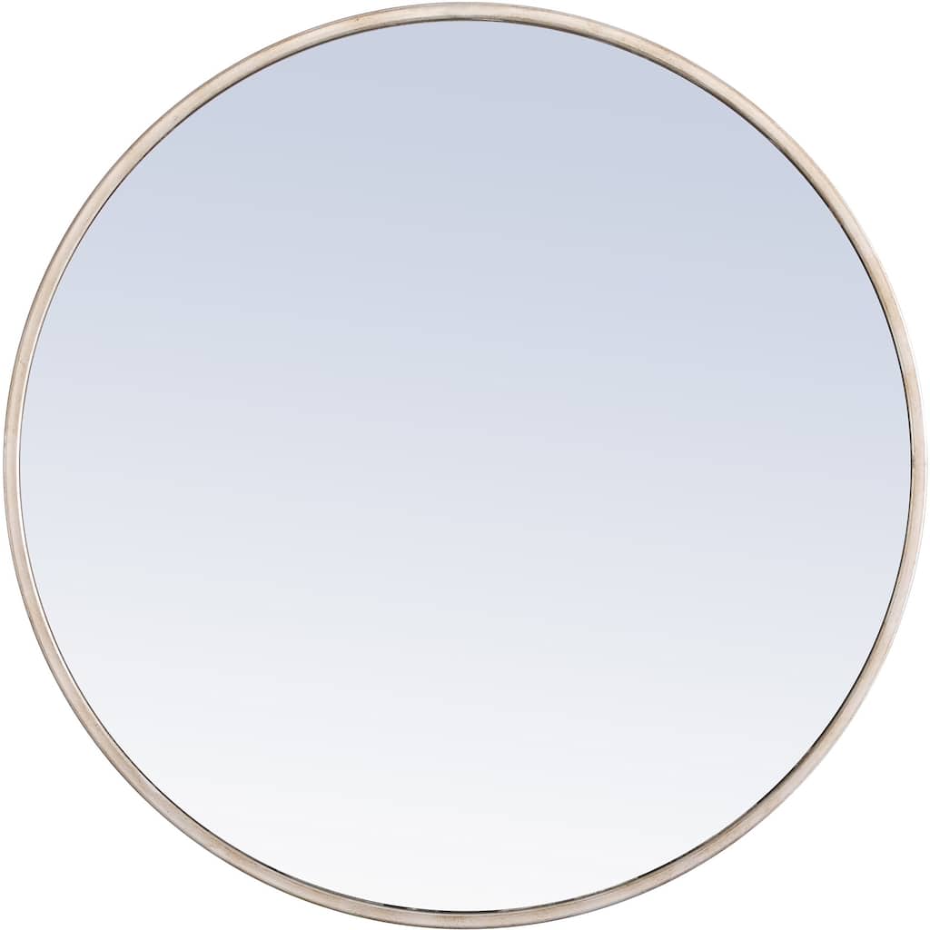 Elegant Lighting Eternity 24" Diameter Circular Metal Framed Wall