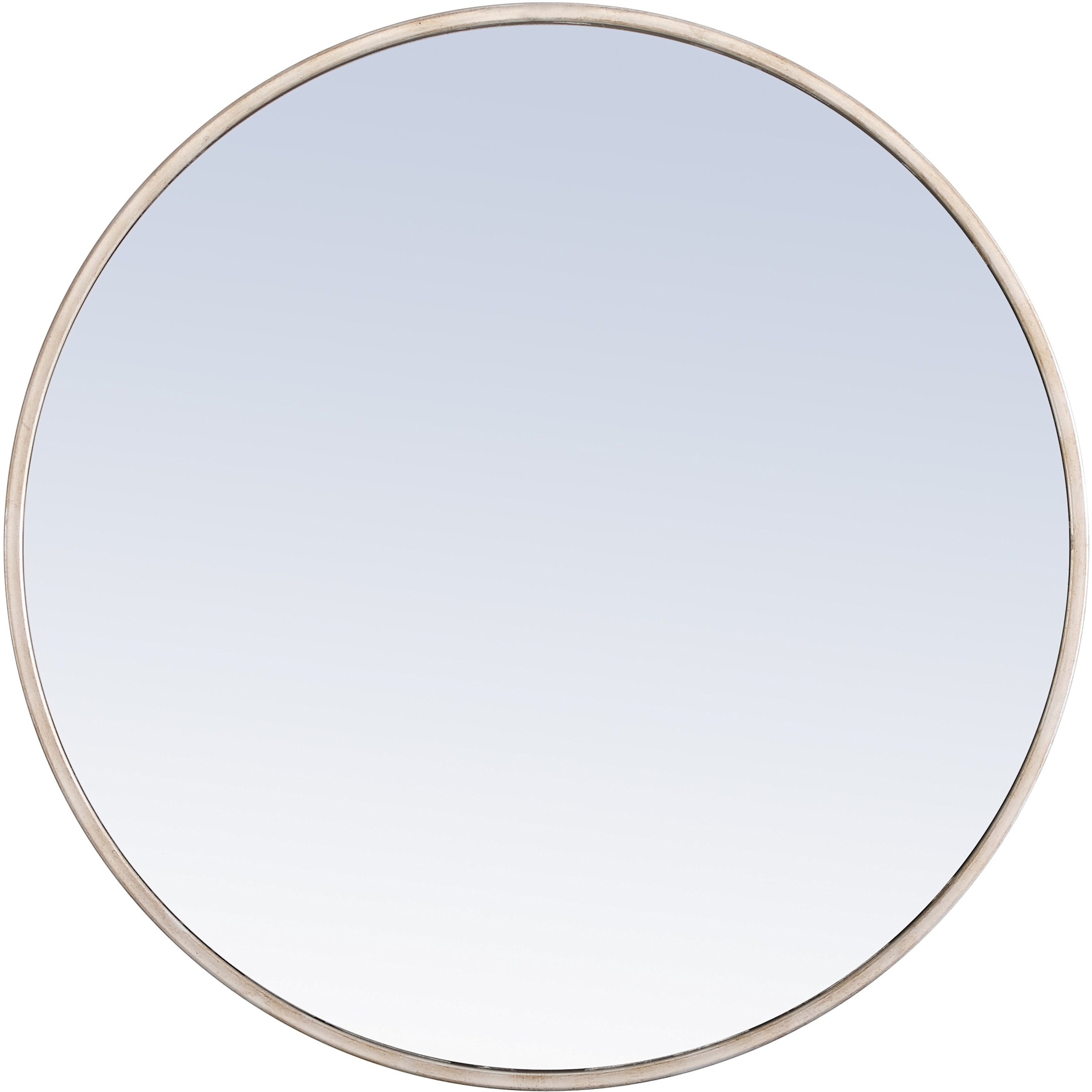 Elegant Lighting Eternity 24" Diameter Circular Metal Framed Wall