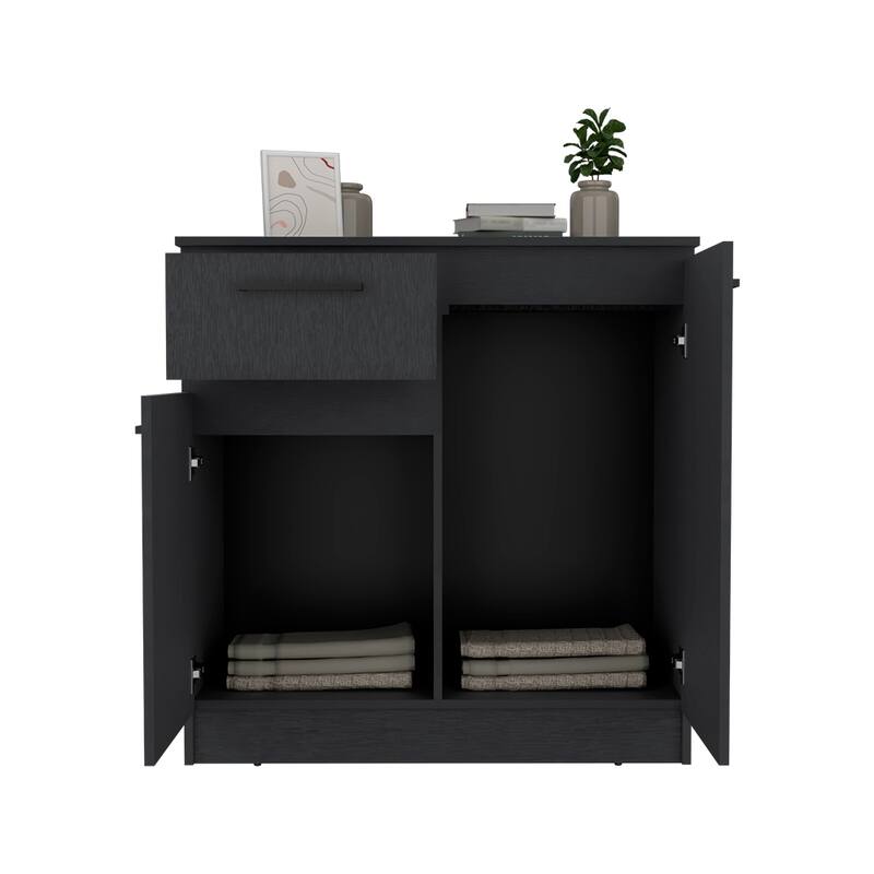 Dresser for Living Room ,Apartment, Bedroom, Black