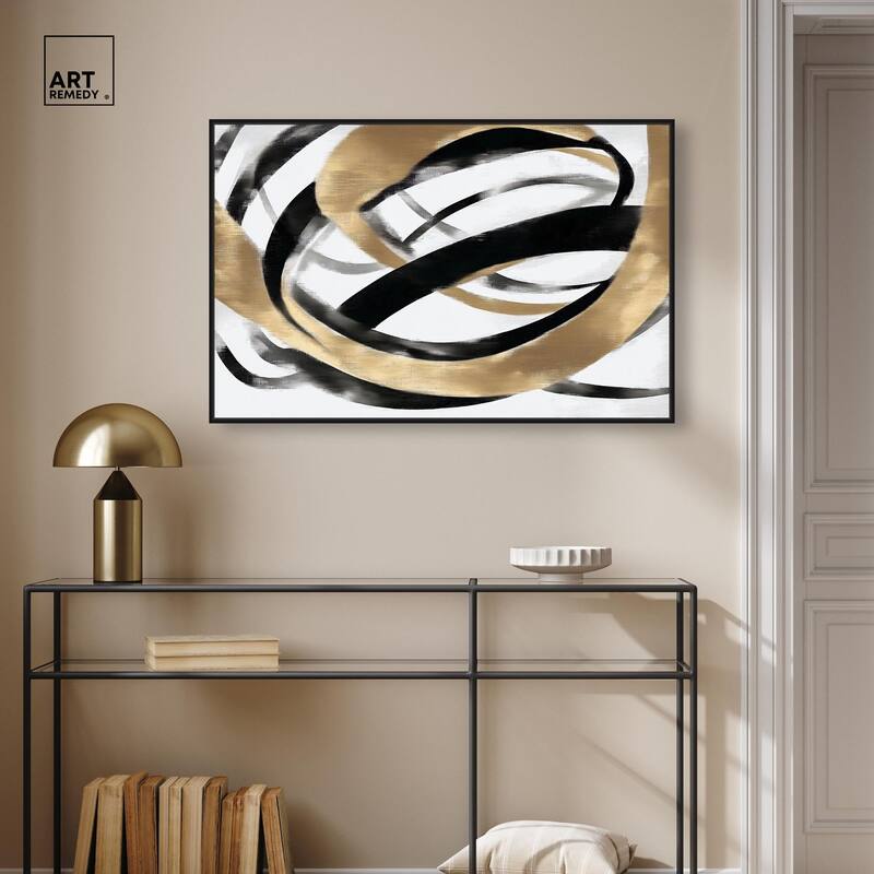 Loops of Luxury I Canvas by Art Remedy