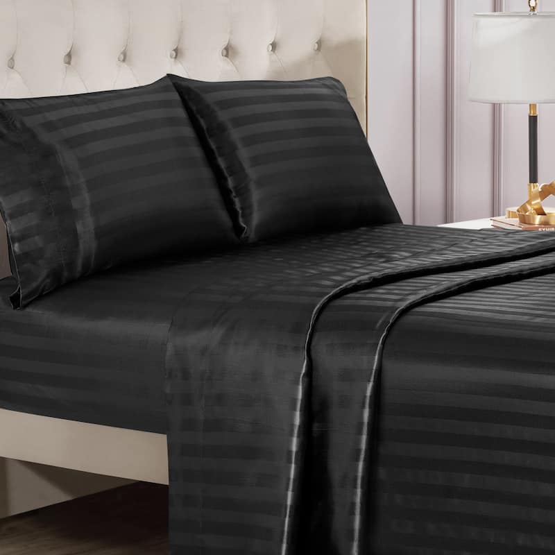 Juicy Couture Silky Satin Damask Sheet Sets