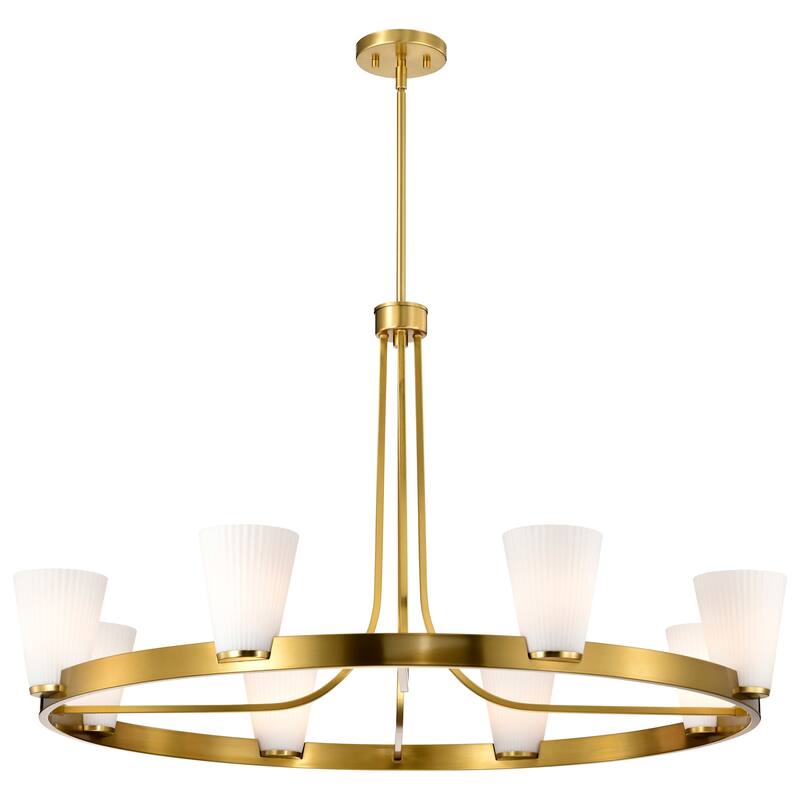 Nuvo Lighting 60/8729 Royale 8 Light 40" Wide Ring Chandelier