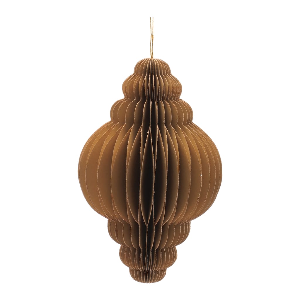 Paper Drop Ornament Set of 6