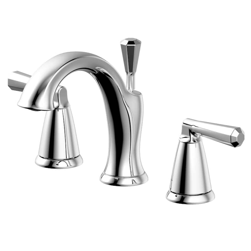 Ultra Faucets Z Collection Two-Handle Widespread Lavatory Faucet