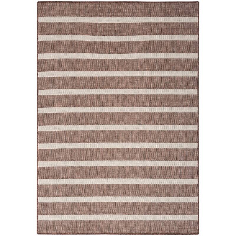 Nourison Positano Indoor/Outdoor Striped Area Rug