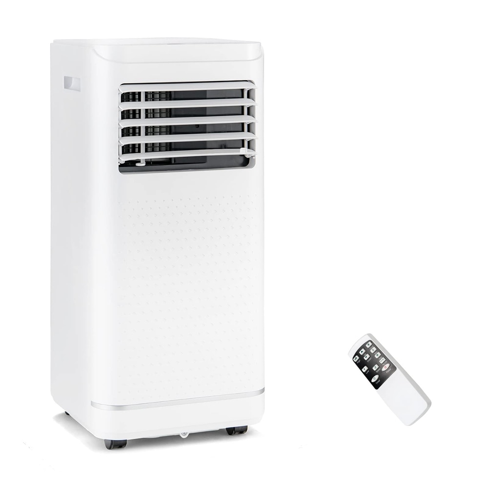 COBY 12000 BTU Portable Air Conditioner for 350 Square Feet with Heater and  Remote Included