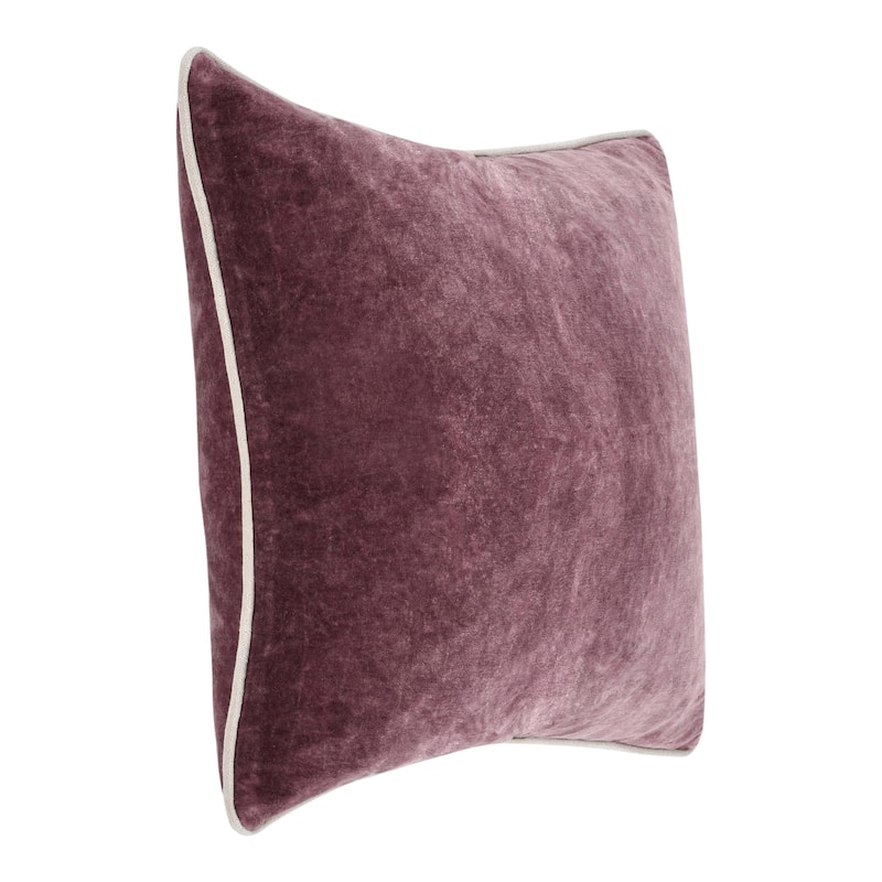 Villa by Classic Home Harriet Velvet Throw Pillow