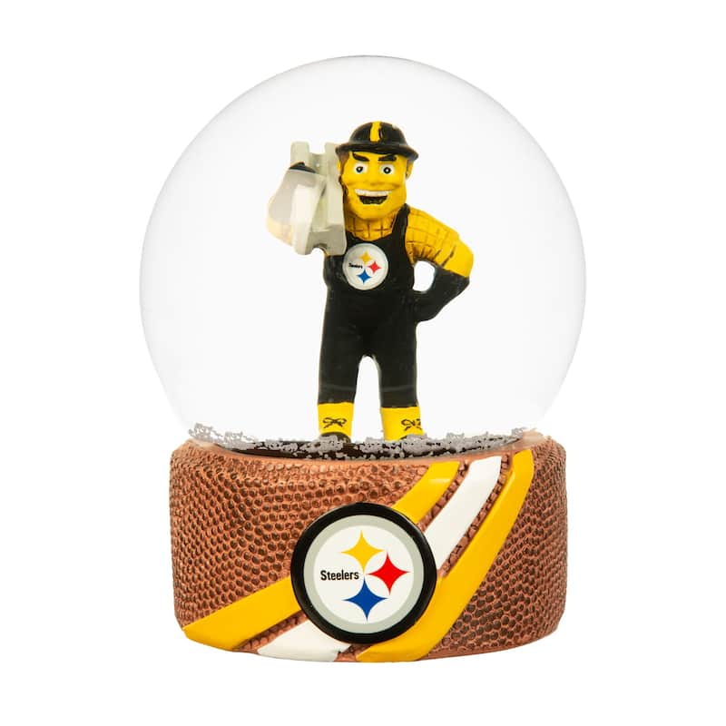 Pittsburgh Steelers 5 in. Glass Tabletop Snow Globe
