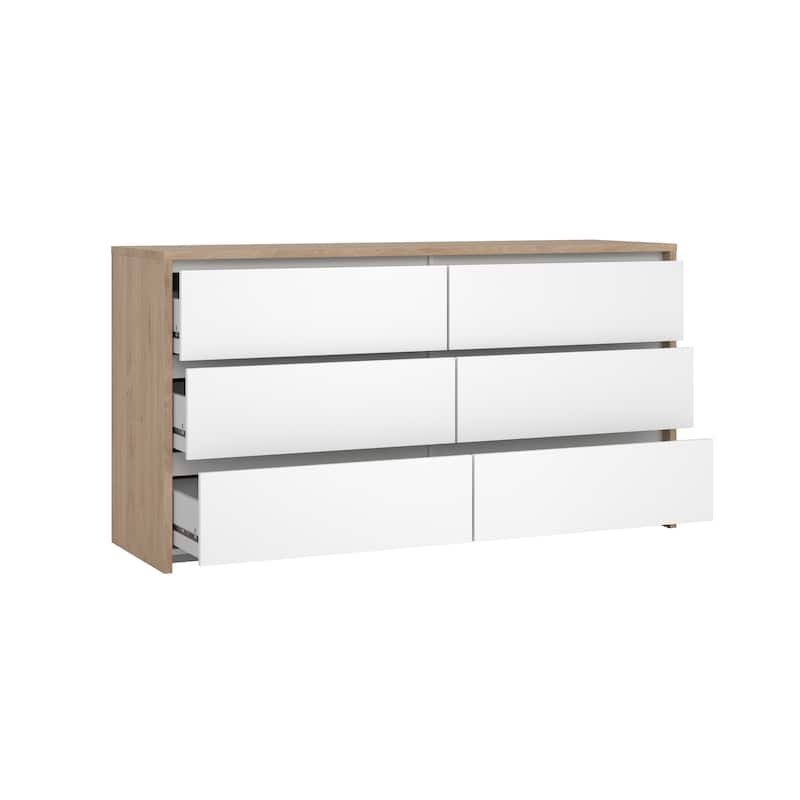 Porch & Den Next 6-Drawer Double Dresser
