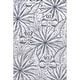 preview thumbnail 2 of 12, Nuloom Emilia SpinClean Tropical Machine Washable Reverisble Area Rug