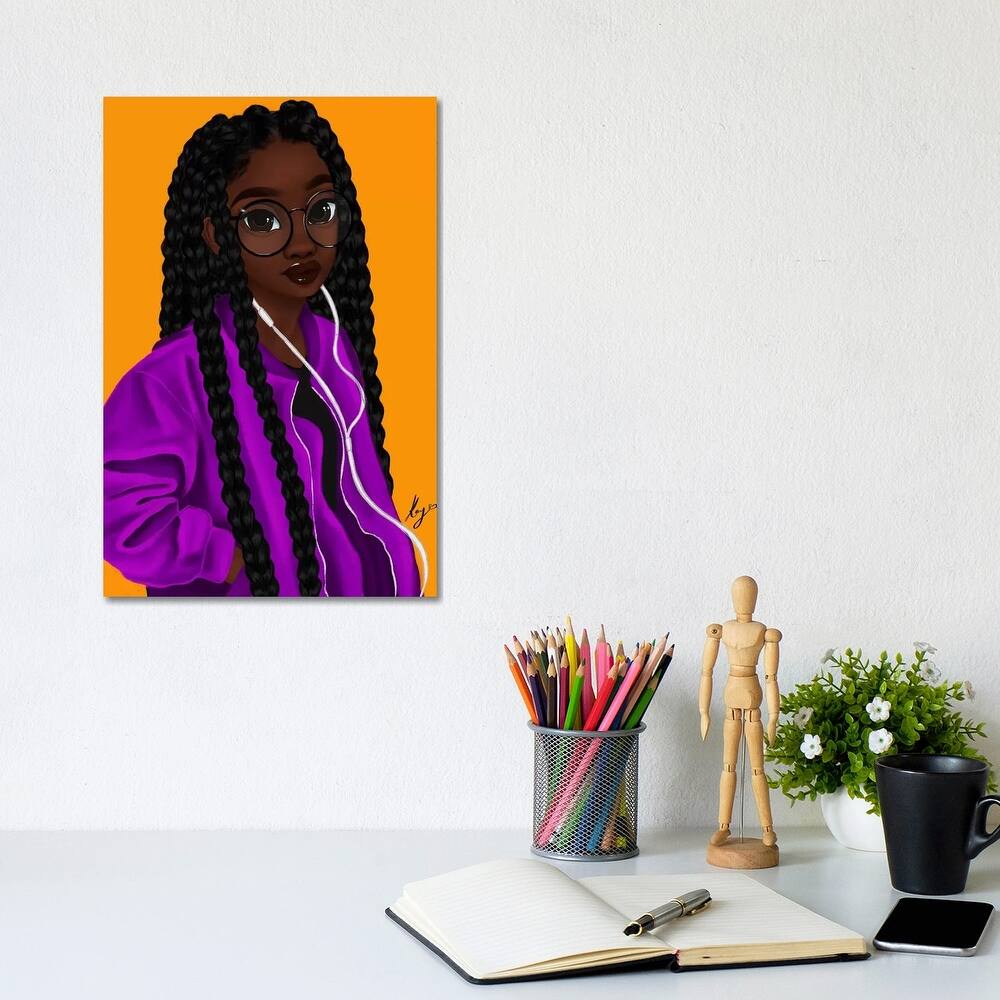 iCanvas "Music" by Princess Karibo Canvas Print