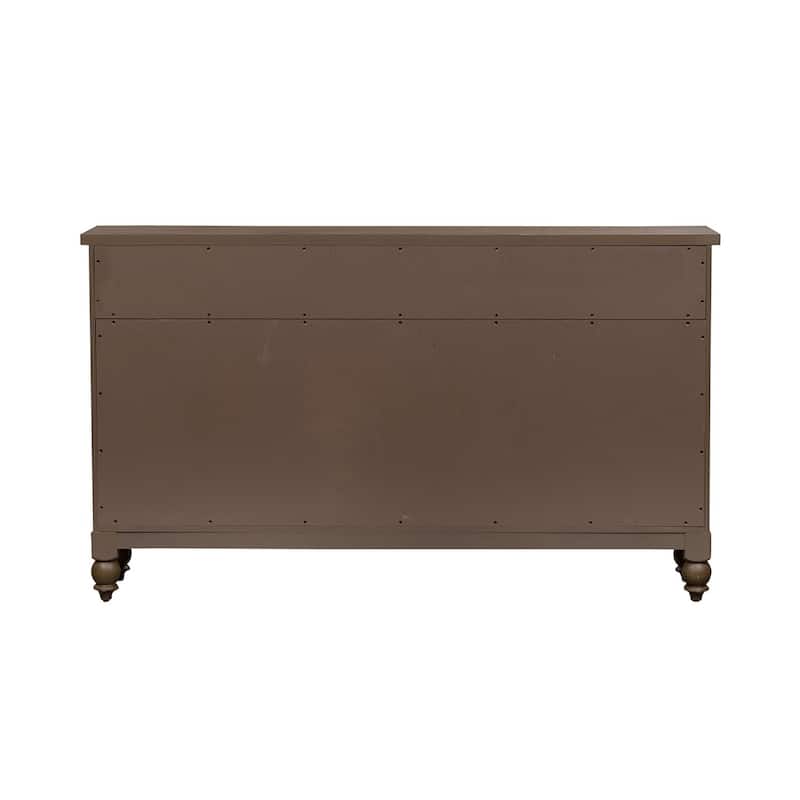 Americana Farmhouse Dusty Taupe Hall Buffet